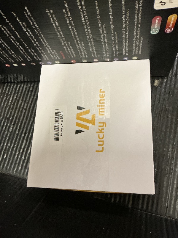 Photo 1 of Lucky Miner LG07Pro, Dogecoin Miner, 120MH/S Crypto Miner, Scrypt ASIC Crypto, 30W Low Power, Built-in WiFi, Quiet Home Mining for Dogecoin (Doge) & Litecoin (LTC)