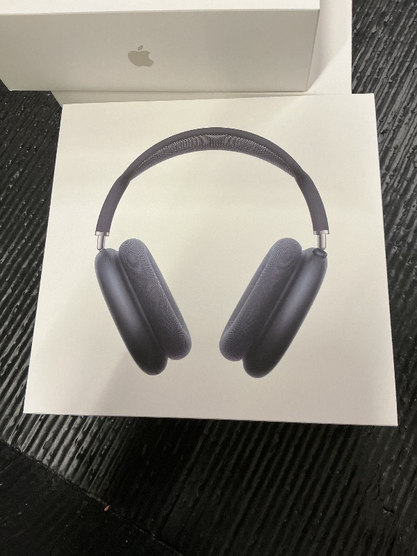 Photo 1 of FACTORY SEALED— Apple AirPods Max Wireless Over-Ear Headphones, Pro-Level Active Noise Cancellation, Transparency Mode, Personalized Spatial Audio, USB-C Charging, Bluetooth Headphones for iPhone - Midnight