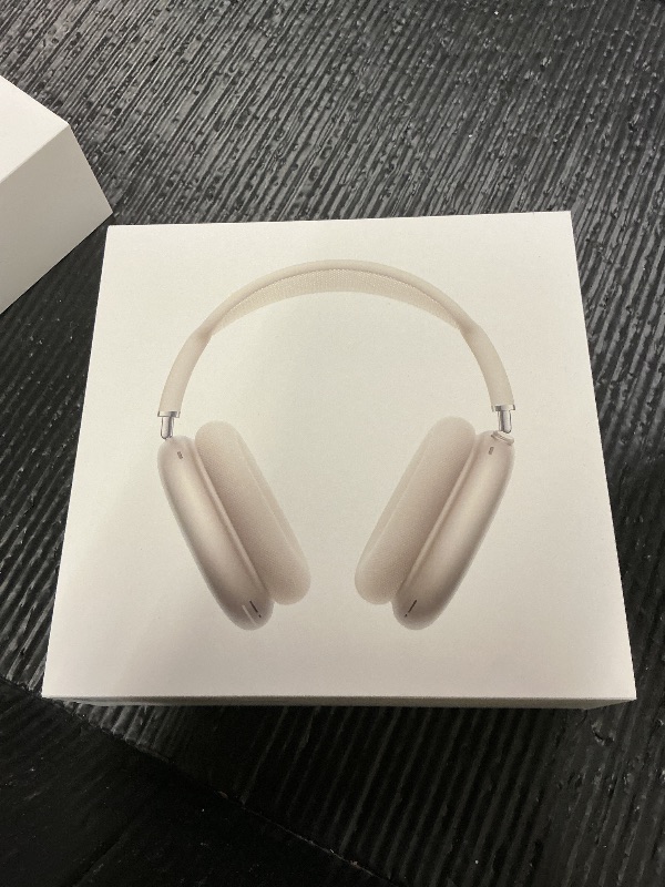 Photo 1 of FACTORY SEALED—  Apple AirPods Max 2 Wireless Over-Ear Headphones, Active Noise Cancellation, Adaptive Audio, Personalized Spatial Audio, Live Translation, Bluetooth Headphones for iPhone – Starlight
