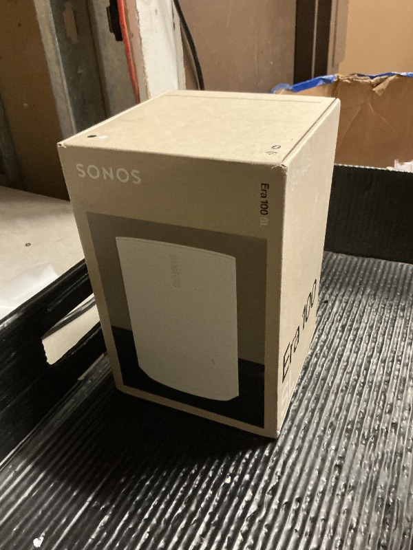Photo 1 of Sonos Era 100 SL Compact, Microphone-Free Speaker - White