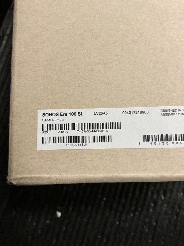 Photo 1 of Sonos Era 100 (Black)