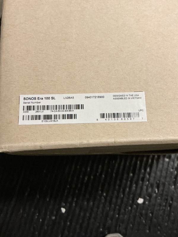 Photo 1 of Sonos Era 100 (Black)