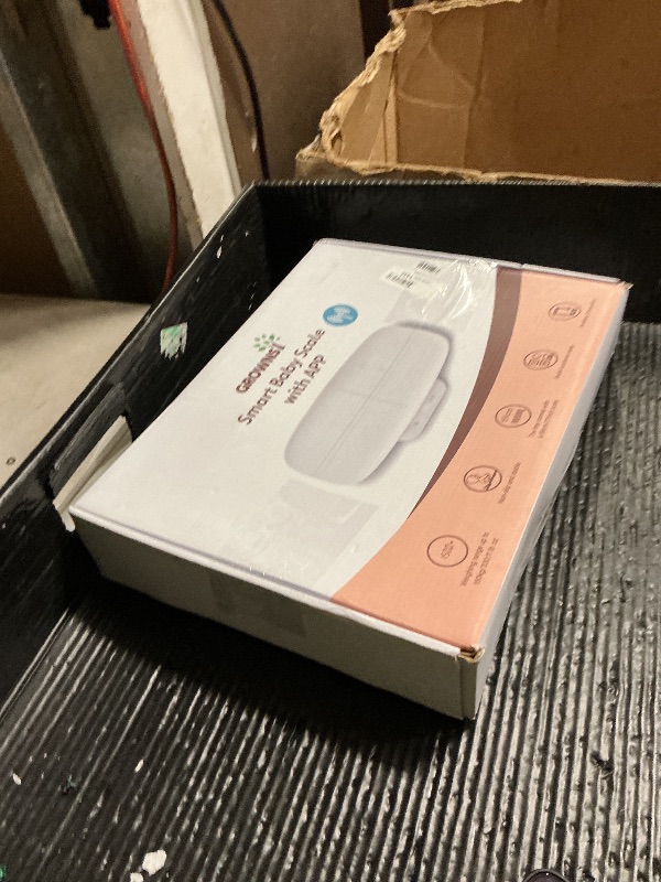 Photo 1 of GROWNSY Smart Baby/Pet Scale,Digital Baby Weight Scale with App for Tracking Growth of Infant, Toddler,Puppy,and Cat—Supports Up to 330 lbs, with Hold Function, 27-inch Height Measurement,5 Units