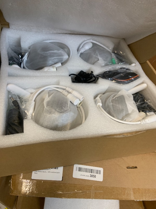 Photo 1 of Hiseeu Wireless Security Camera System, 5MP PTZ Dome Cameras, 14" LCD, 3TB HDD