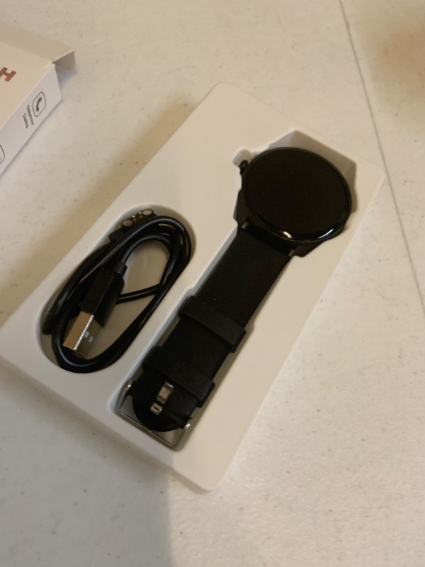 Photo 1 of Smart Watch for Men, 1.39" HD Touchscreen Smartwatch with 120 Sports Modes, AI Voice Assistant, Heart Rate/Sleep Monitor, Bluetooth Call & Music Control Fitness Watch for iPhone/Android (Black)