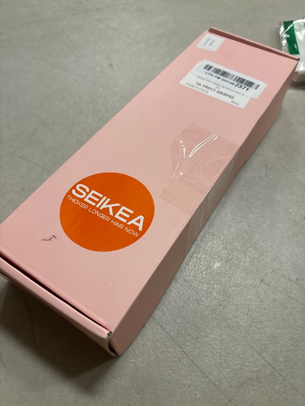 Photo 1 of SEIKEA Human Hair Topper 10" Light Gray
