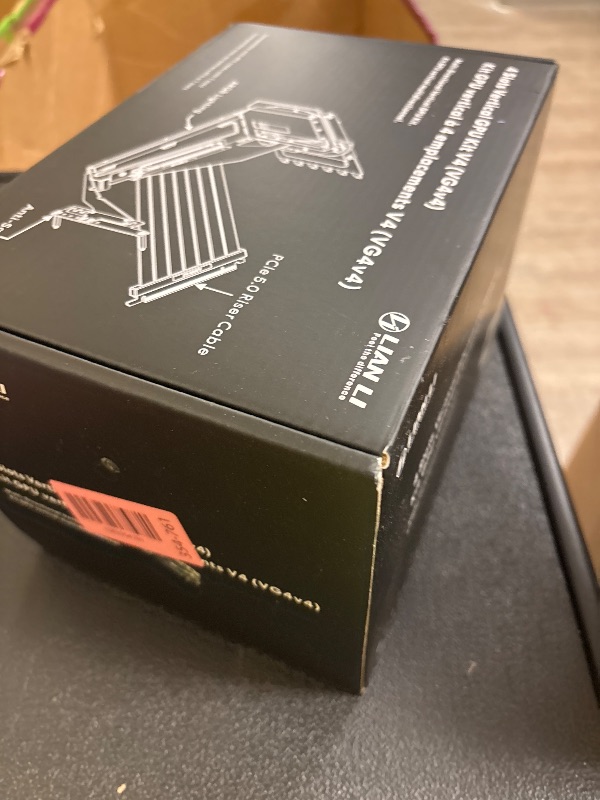 Photo 1 of Lian Li VG4v4 Black ATX Vertical GPU Kit