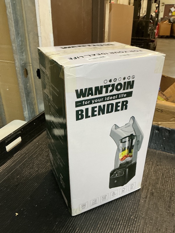 Photo 1 of WantJoin 2200W Commercial Blender with Sound Enclosure