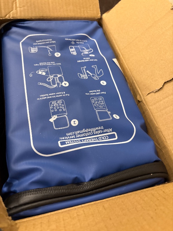 Photo 1 of Ice Machine for Knee After Surgery,16QT Quiet Cold Therapy Machine for Knee Replacement with Auto Timer, Leak-Proof Design & Adjustable Flow,Multi-Joint Ice Pads