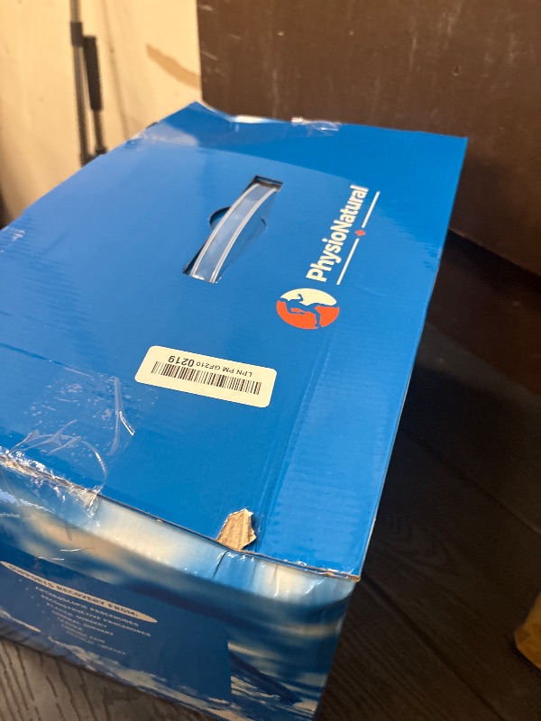 Photo 1 of PhysioNatural Cold Therapy Ice Machine for Knee Surgery Recovery – Programmable Continuous Cryotherapy System with Adjustable Knee Pad for Post-Op Swelling, Sprains & Injuries