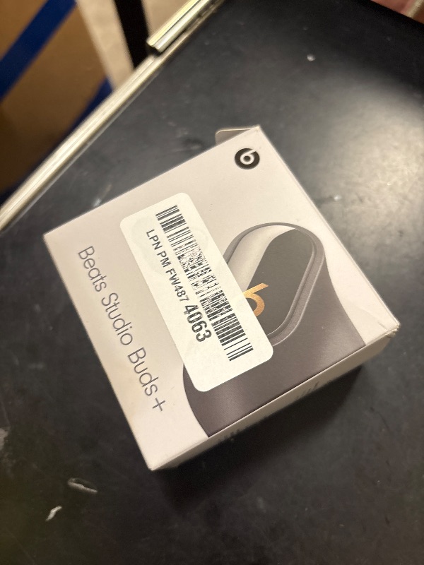 Photo 1 of Beats Studio Buds + | True Wireless Noise Cancelling Earbuds, Enhanced Apple & Android Compatibility, Built-in Microphone, Sweat Resistant Bluetooth Headphones, Spatial Audio - Black/Gold
