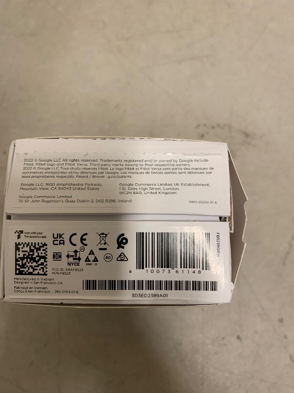 Photo 1 of Fitbit Versa 4 Fitness Smartwatch with Daily Readiness - GPS, 24/7 Heart Rate, 40+ Exercise Modes, Sleep Tracking - Pink Sand/Copper Rose