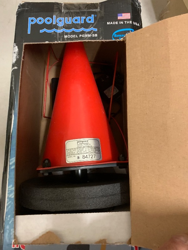 Photo 1 of PoolGuard PGRM-SB Safety Buoy Above Ground Pool Alarm, Red