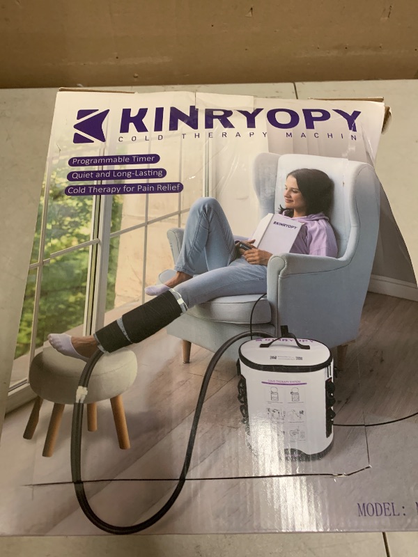 Photo 1 of Cold Therapy Machine for Hip, Ice Machine Pain Relief for Post Surgery Recovery with Timer, Hip Replacement Pad Recovery System, Cryotherapy Pain Relief w/Compression Pad
