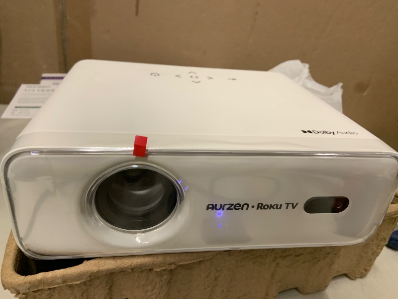 Photo 1 of Aurzen Roku TV D1R Smart Portable Outdoor Projector with WiFi and Bluetooth
Roku TV Built-in, All Top Apps, 1080P FHD, DoIby Audio, Auto Focus & Keystone, Zoom, Mini Projector for Home & Outdoor Movies