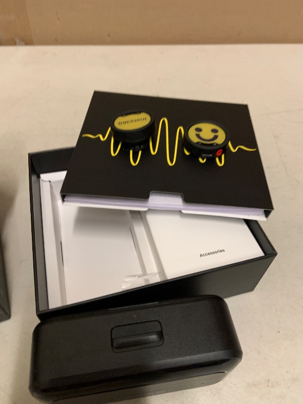 Photo 1 of Insta360 Mic Pro (2 Transmitters + 1 Receiver) Advanced 400m Wireless Microphone with Customizable E-Ink Display