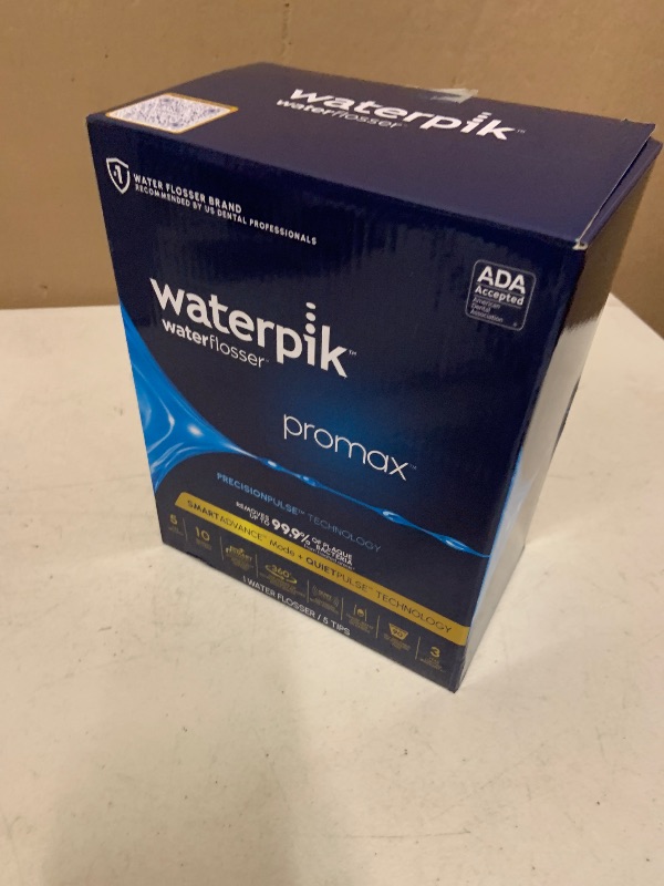 Photo 1 of Waterpik Promax Countertop Water Flosser, SmartAdvance, 10 Settings, 5 Tips
