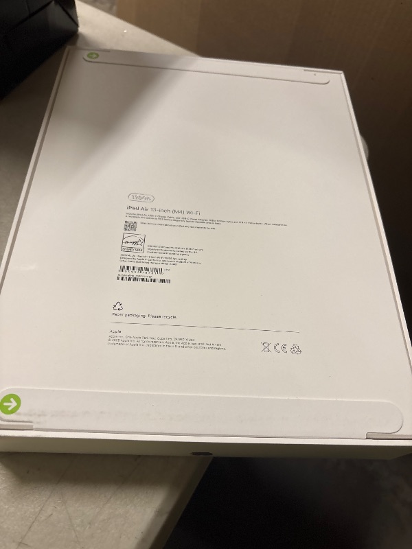 View 3 of Apple iPad Air 13-inch (M4): Liquid Retina Display, 128GB, 12MP Front/Back Camera, Wi-Fi 7 with Apple N1, Touch ID, All-Day Battery Life — Space Gray