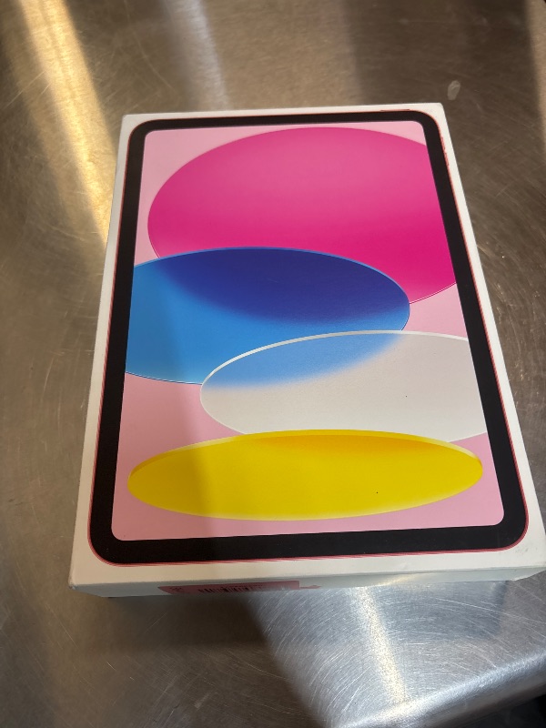 View 4 of Apple iPad 11-inch: A16 chip, 11-inch Model, Liquid Retina Display, 128GB, Wi-Fi 6, 12MP Front/12MP Back Camera, Touch ID, All-Day Battery Life — Pink