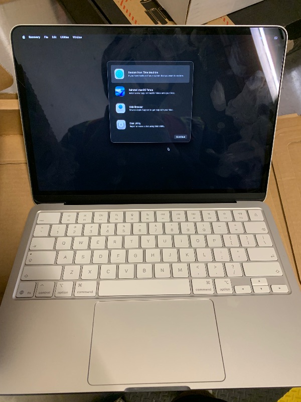 Photo 1 of Apple 2026 MacBook Air 13-inch Laptop with M5 chip: Built for AI, 13.6-inch Liquid Retina Display, 16GB Unified Memory, 512GB SSD, 12MP Center Stage Camera, Touch ID, Wi-Fi 7; Silver