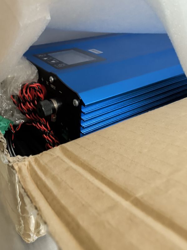 View 2 of Y&H 1200W Grid Tie Inverter, Pure Sine Wave, 48V/60V Battery