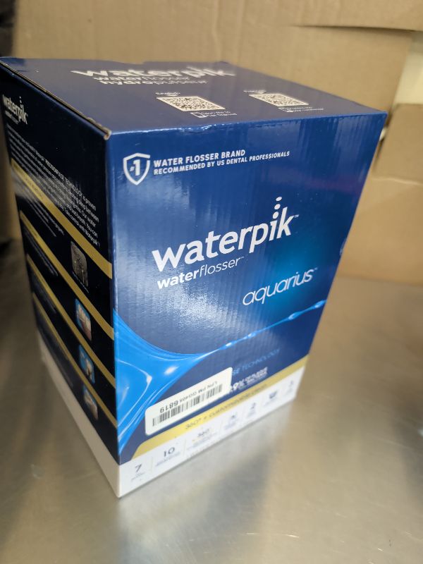 View 2 of Waterpik Aquarius Countertop Water Flosser WP-660 White