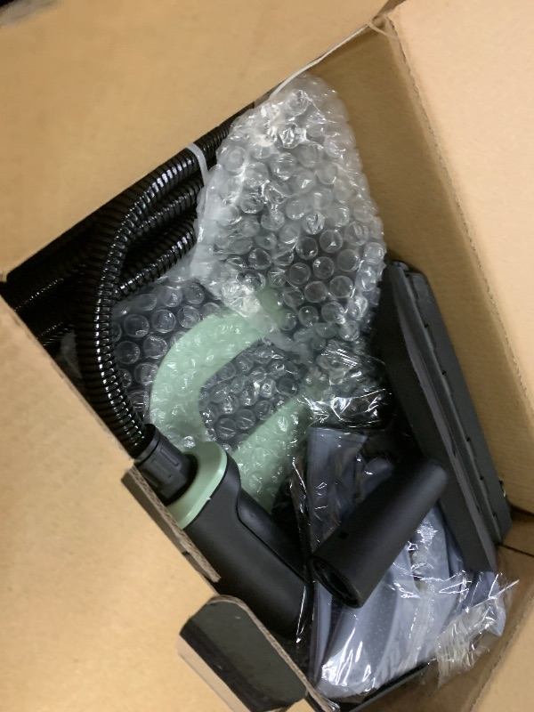 Photo 1 of Steam Cleaner, Portable Steamer for Cleaning with 16pcs Accessories, 6-Level Adjustable and 15s Heat-Up, Handheld Steam Cleaner for Home, Tile, Dirt, Grout, Grease, Car Detailing