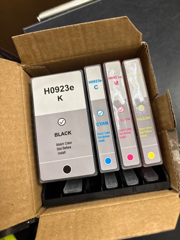 Photo 1 of GINTRICANP 923XL Ink Cartridges 4 Pack