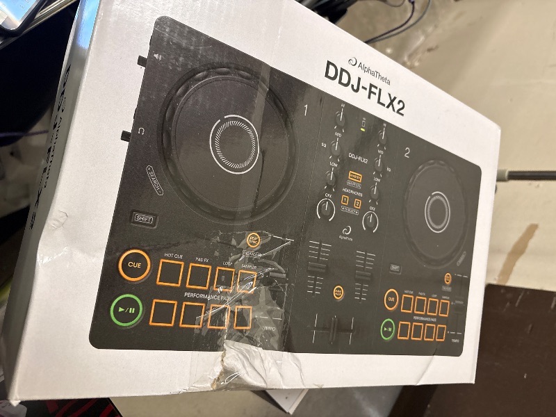 Photo 1 of AlphaTheta DDJ-FLX2 DJ Controller