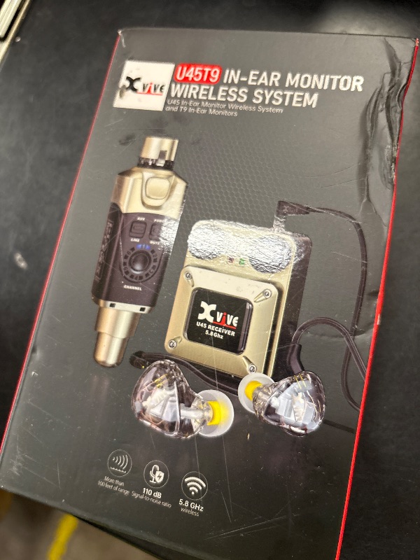 Photo 1 of Xvive U45T9 Wireless In-Ear Monitor System 5.8GHz