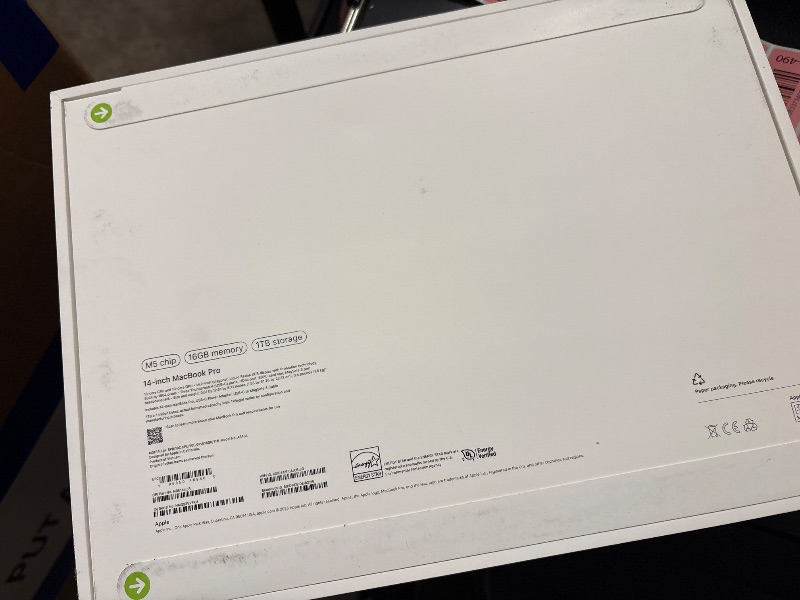 Photo 1 of Apple 2025 MacBook Pro Laptop with Apple M5 chip with 10?core CPU and 10?core GPU: Built for AI, 14.2-inch Liquid Retina XDR Display, 16GB Unified Memory, 1TB SSD Storage; Space Black