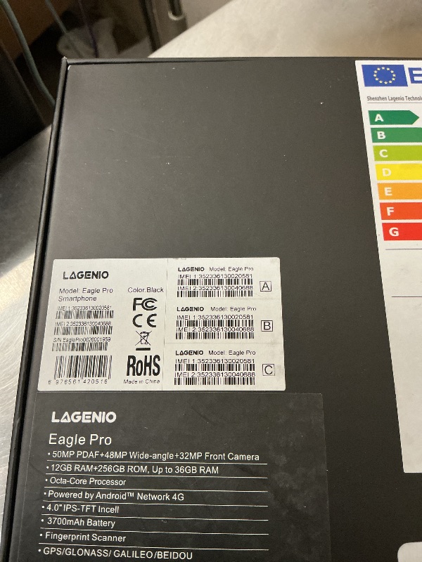 View 3 of LAGENIO Eagle Pro Mini 5G Rugged Smartphone