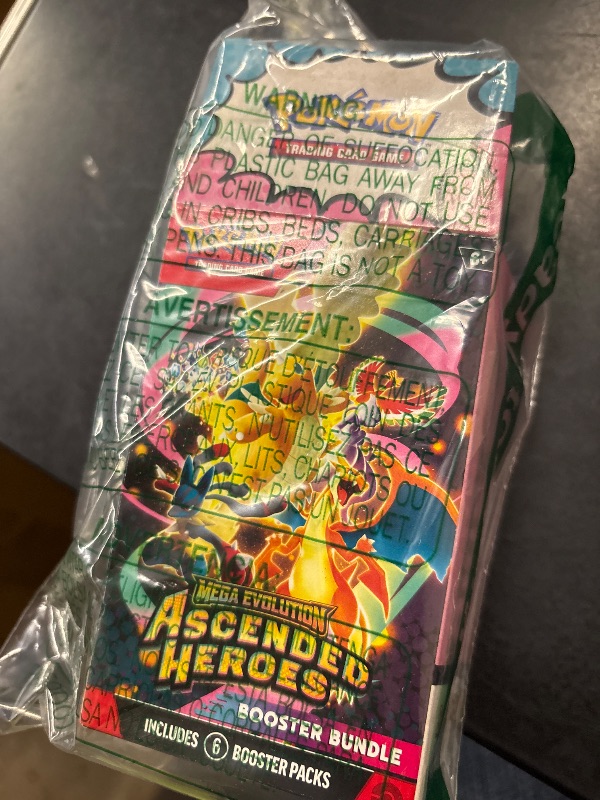 View 2 of Pokémon TCG: Mega Evolution—Ascended Heroes Booster Bundle