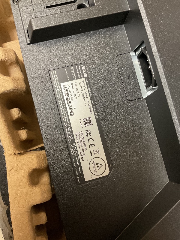 Photo 1 of ASUS 27” 1080P Computer Monitor (VA279HG) - Full HD IPS Display, 120Hz, 1ms, Adaptive-Sync, Eye Care, Frameless, HDMI, VESA Mountable