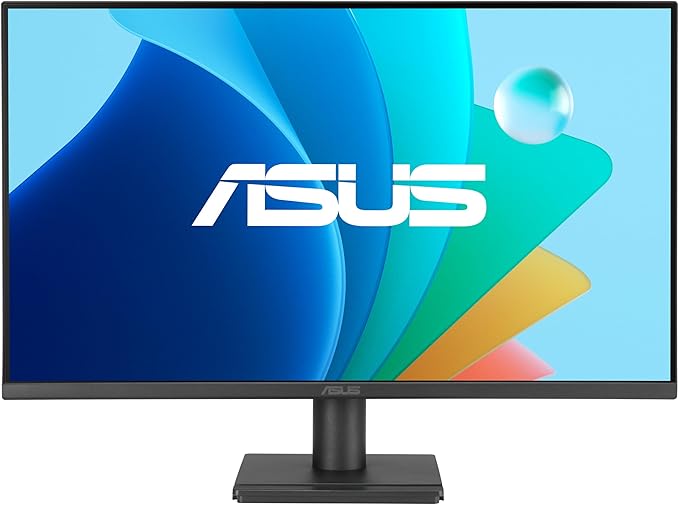 Photo 1 of ASUS 27” 1080P Computer Monitor (VA279HG) - Full HD IPS Display, 120Hz, 1ms, Adaptive-Sync, Eye Care, Frameless, HDMI, VESA Mountable