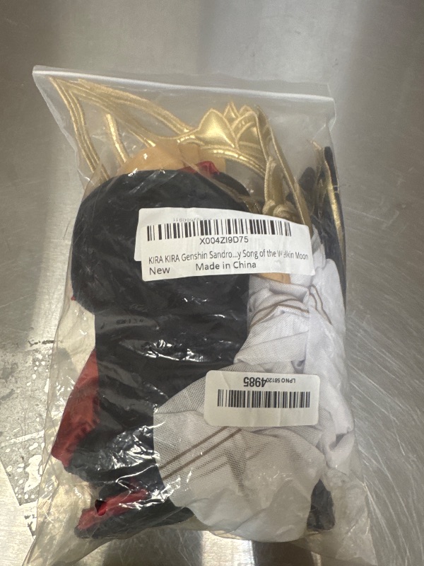 View 2 of KIRA KIRA Genshin Sandrone Cosplay Costume - Black, Medium