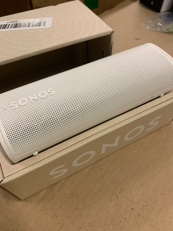 Photo 1 of Sonos Roam 2 - White - Portable Waterproof Bluetooth Speaker