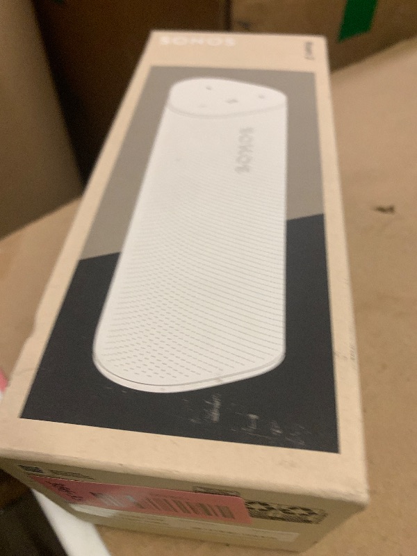 Photo 1 of Sonos Roam 2 - White - Portable Waterproof Bluetooth Speaker