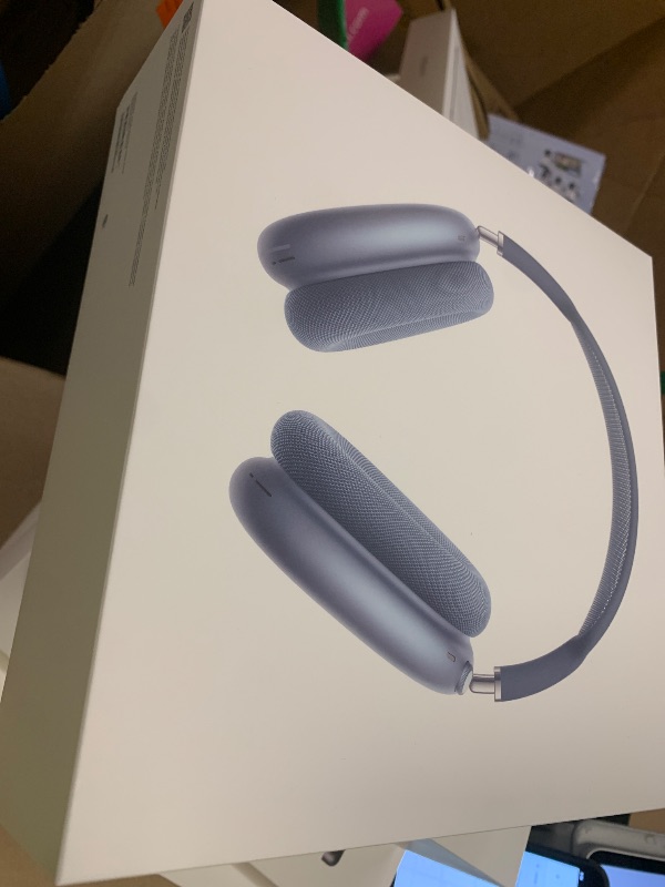 Photo 1 of Apple AirPods Max 2 Wireless Over-Ear Headphones, Active Noise Cancellation, Adaptive Audio, Personalized Spatial Audio, Live Translation, Bluetooth Headphones for iPhone – Blue