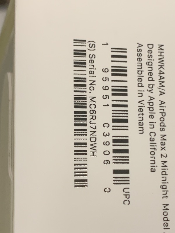 Photo 1 of Apple AirPods Max 2 Wireless Over-Ear Headphones, Active Noise Cancellation, Adaptive Audio, Personalized Spatial Audio, Live Translation, Bluetooth Headphones for iPhone – Midnight