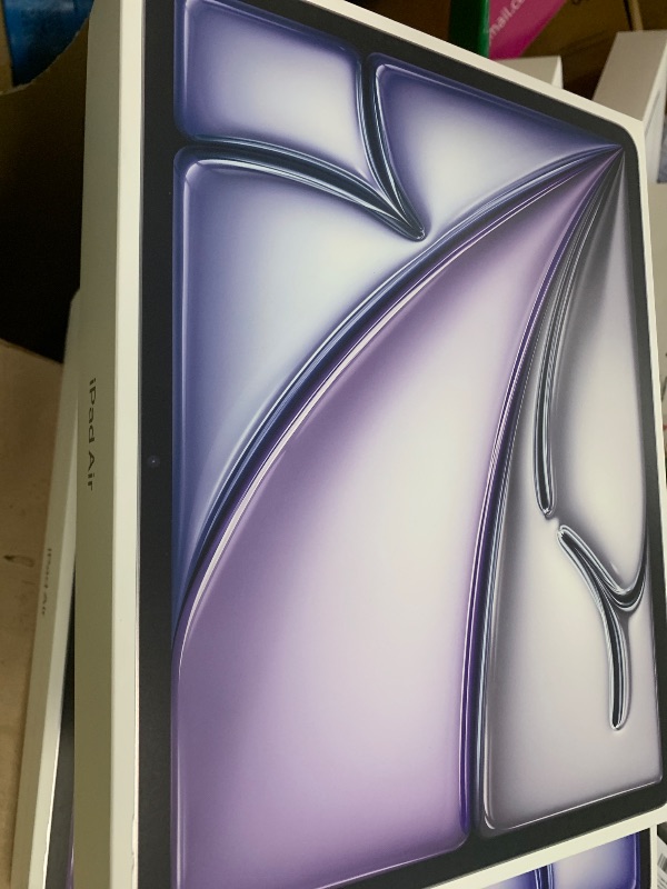 View 3 of Apple iPad Air 13-inch (M4): Liquid Retina Display, 256GB, 12MP Front/Back Camera, Wi-Fi 7 with Apple N1, Touch ID, All-Day Battery Life — Space Gray