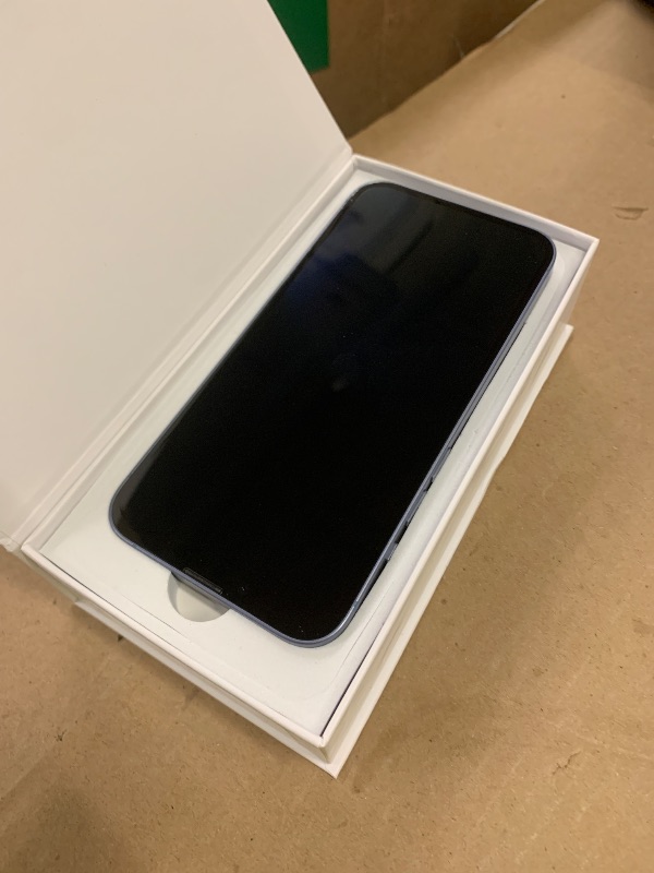 Photo 1 of Apple iPhone 14, 128GB, Blue - Unlocked (Renewed)