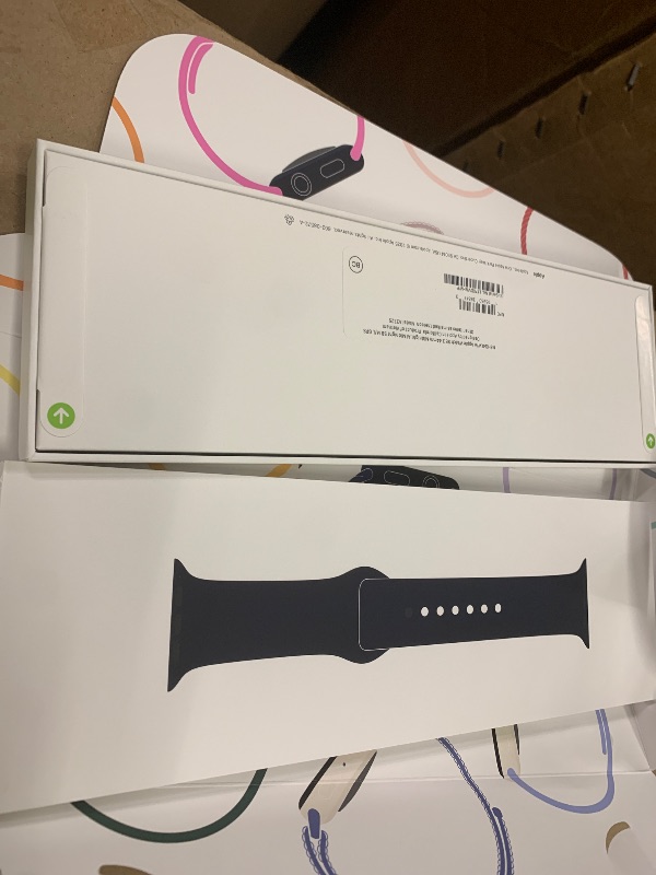 Photo 1 of Apple Watch SE 3 [GPS 44mm] Smartwatch with Midnight Aluminum Case with Midnight Sport Band - M/L. Fitness and Sleep Trackers, Heart Rate Monitor, Always-On Display, Water Resistant