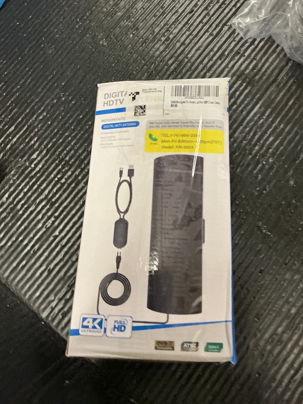 Photo 1 of 4700+ Miles Range Digital TV Antenna Indoor Outdoor with Strongest Amplifier and Signal Booster, Portable HD TV Antenna for Local Channels for Smart and Old TVs-32ft Coax Cable-Support 8K 4K 1080p