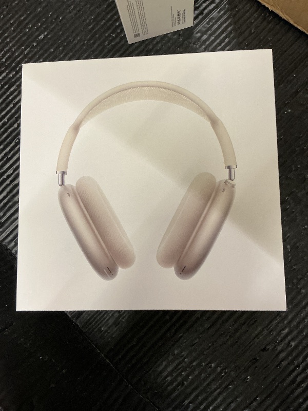 Photo 1 of FACTORY SEALED—Apple AirPods Max 2 Wireless Over-Ear Headphones, Active Noise Cancellation, Adaptive Audio, Personalized Spatial Audio, Live Translation, Bluetooth Headphones for iPhone – Starlight