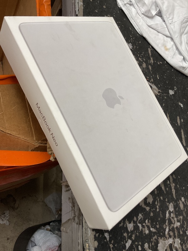 Photo 1 of FACTORY SEALED—Apple 2026 MacBook Neo 13-inch Laptop with A18 Pro chip: Built for AI and Apple Intelligence, Liquid Retina Display, 8GB Unified Memory, 256GB SSD Storage, 1080p FaceTime HD Camera; Silver