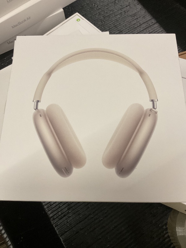 Photo 1 of FACTORY SEALED—Apple AirPods Max 2 Wireless Over-Ear Headphones, Active Noise Cancellation, Adaptive Audio, Personalized Spatial Audio, Live Translation, Bluetooth Headphones for iPhone – Starlight