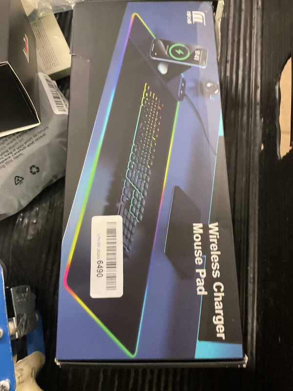 Photo 1 of Miroddi XL RGB Wireless Charging Mouse Pad