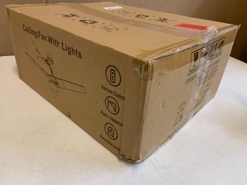 Photo 1 of Esiovco 60" Ceiling Fan with Lights and Remote
