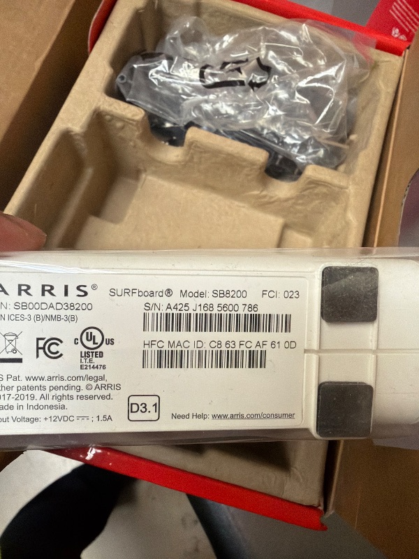 View 4 of ARRIS SURFboard SB8200 DOCSIS 3.1 Cable Modem